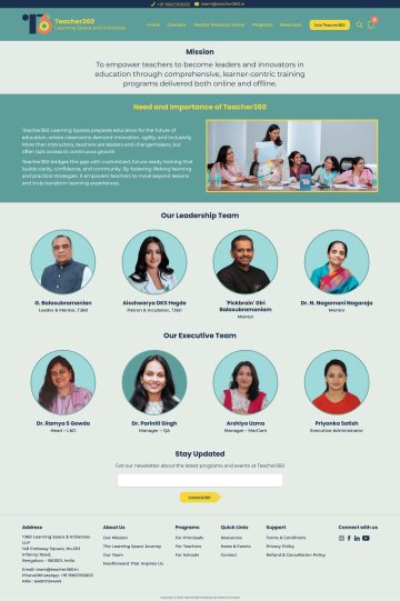 About Us - Teacher360 Learning Spaces