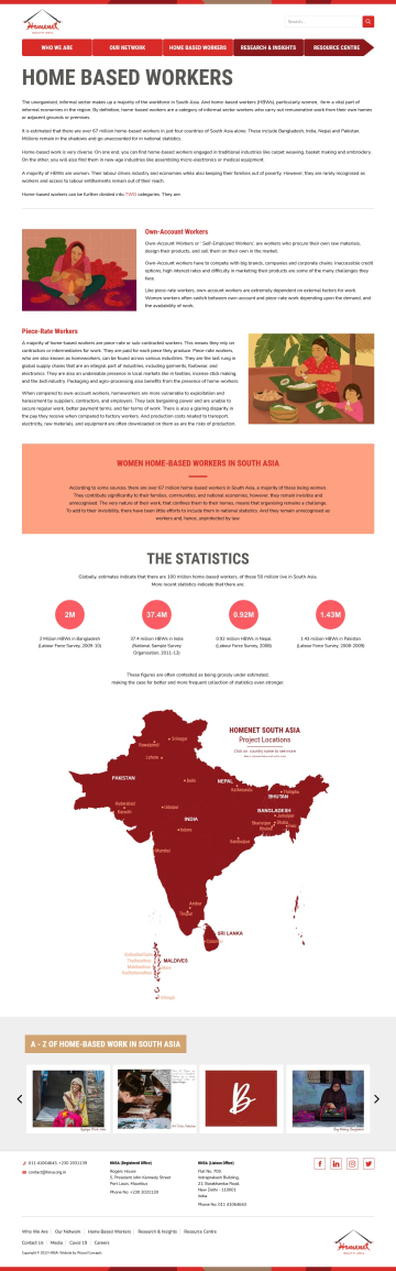 Home Based Workers - Homenet South Asia 2023