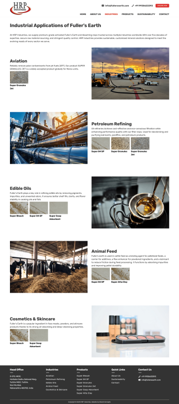 Industries - HRP Industries